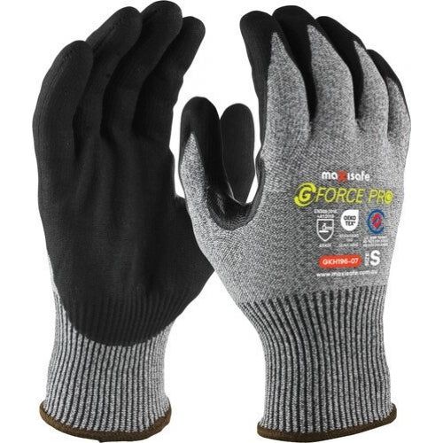 Maxisafe - G-Force Pro Cut F Plus Reinforced Glove - XLarge - Yellow | GKH196-10-01