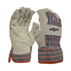 Maxisafe - Candy Stripe Leather Glove | GLC145-01