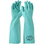 Maxisafe - Green Nitrile Chemical Gauntlet - 45cm - XLarge | GNU128-10-01