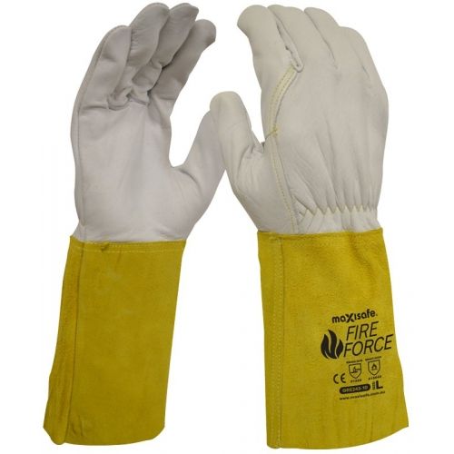 Maxisafe - Fireforce Extended Cuff Rigger Glove - Kevlar Stitched - Small | GRE243-08-01