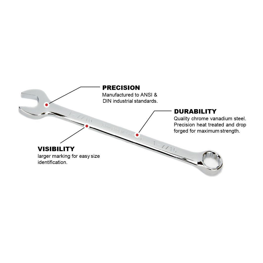 BBI - Proferred Combination Wrench 1 1/2" Chrome Finish | T46027