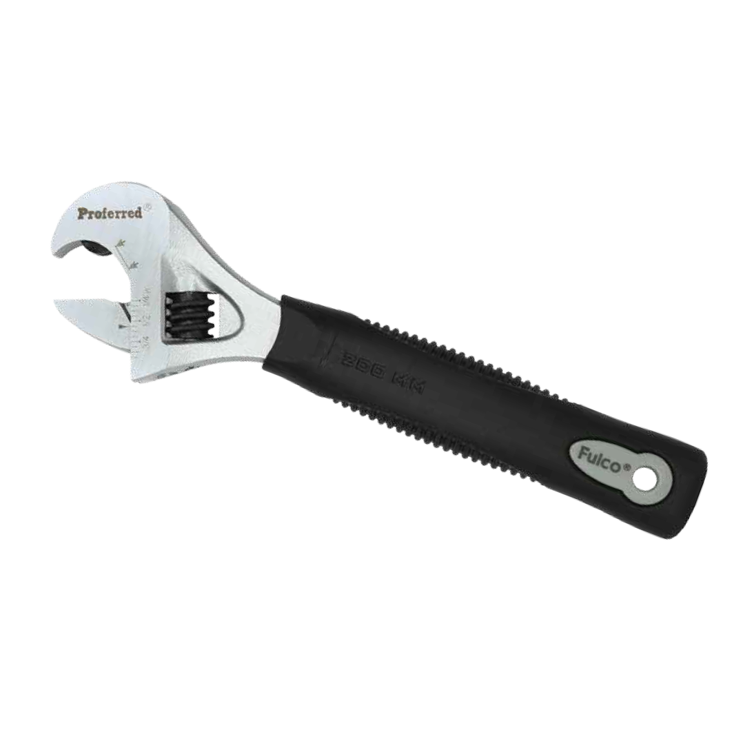 BBI - Proferred Ratcheting Adjustable Wrench. Matte Finish 8".matte | T09002