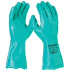 Maxisafe - Green Nitrile Chemical Gauntlet - 45cm - XLarge | GNU128-10-01
